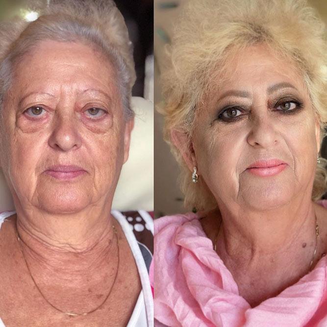 Beauty Makeup Transformations For Older Women