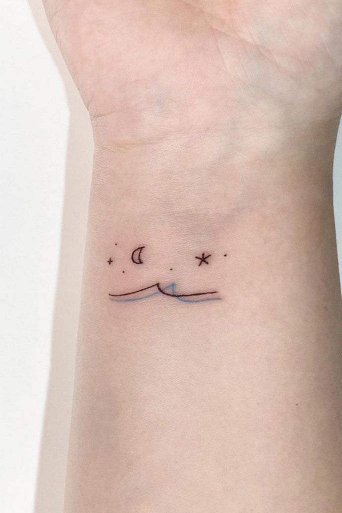 Minimalist Tattoo Idea for Wrist