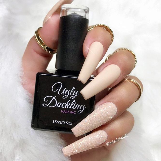 Incredible Matte Nude Nails Ideas