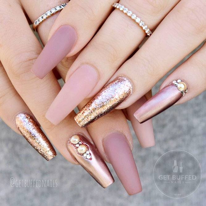 Incredible Matte Nude Nails Ideas