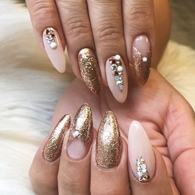 Stunning Glitter Nail Designs