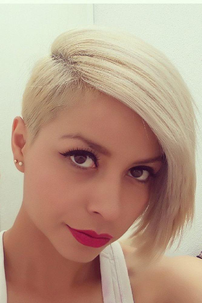 18 Sassy Short Hairstyles for Round Faces