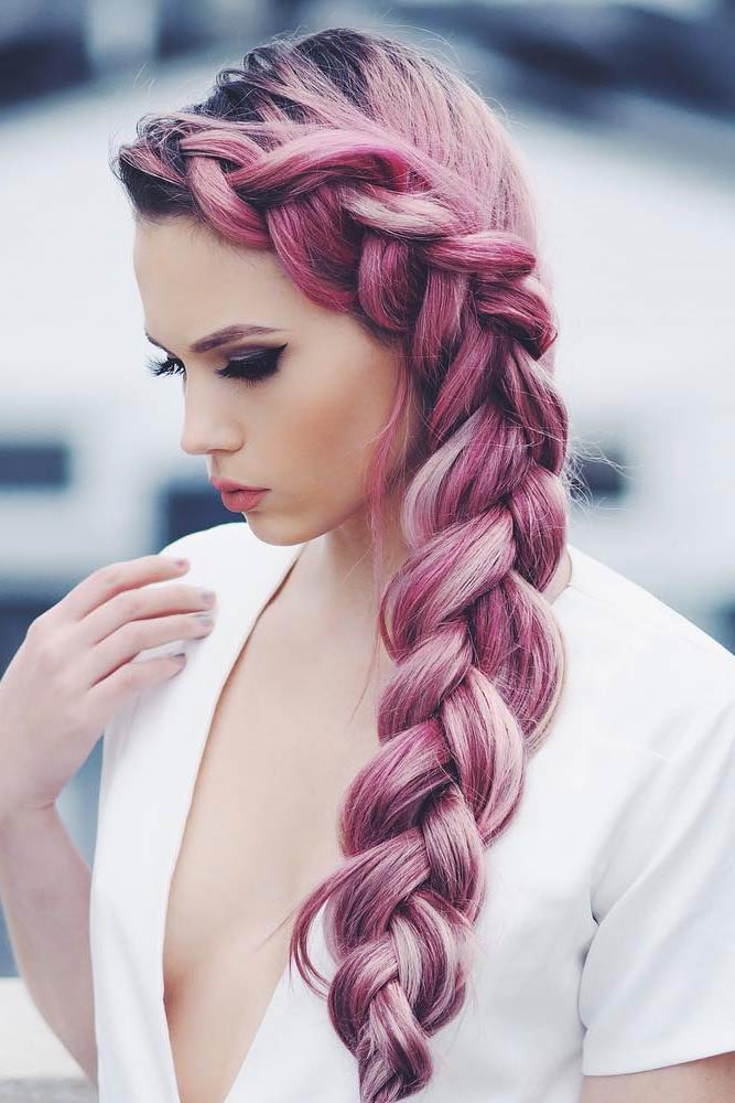 Side Braided Hairstyles for Prom