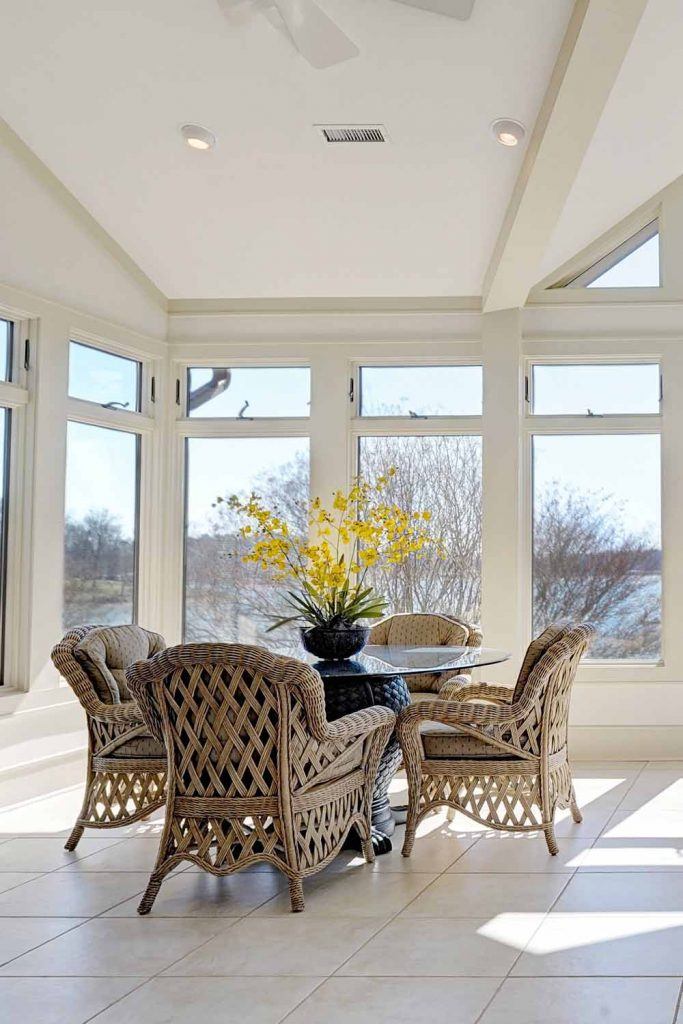 Vintage Sunroom Design