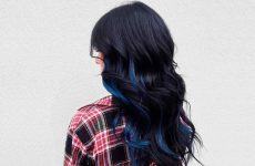 Embrace The Magnetic Beauty Of Blue Black Hair Trend