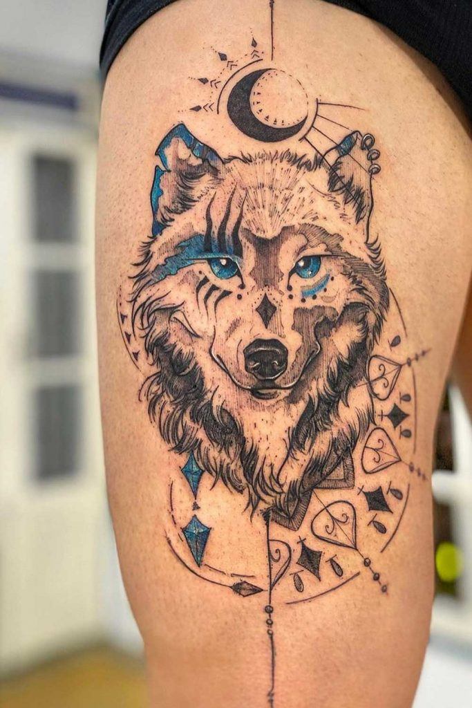 Inspiring Wolf Tattoo Ideas To Be On Trend  Glaminati