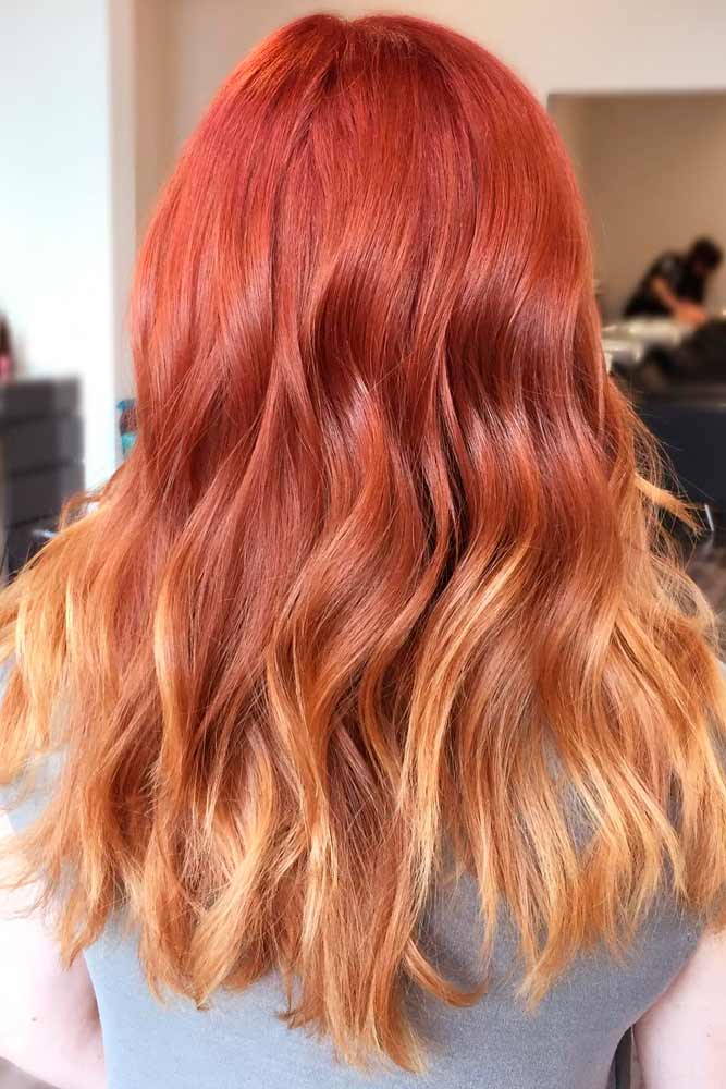 Honey Caramel Ombre Hairstyle #ombrehair #caramelhair