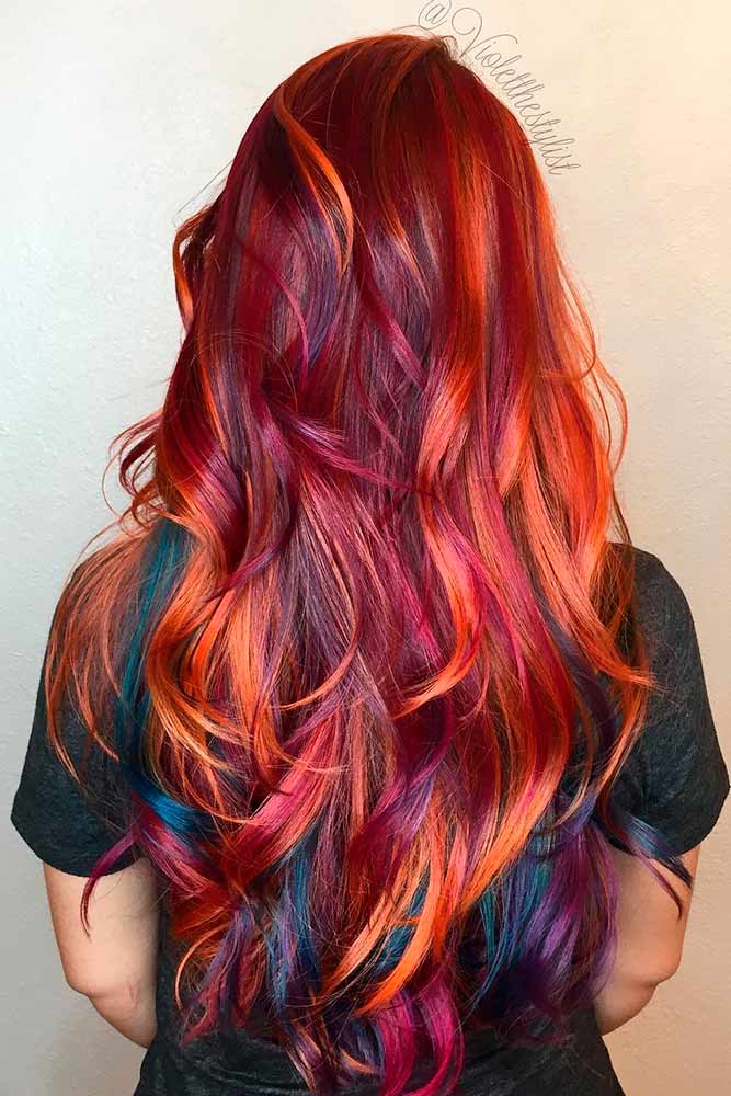 Red and Blue Highlights