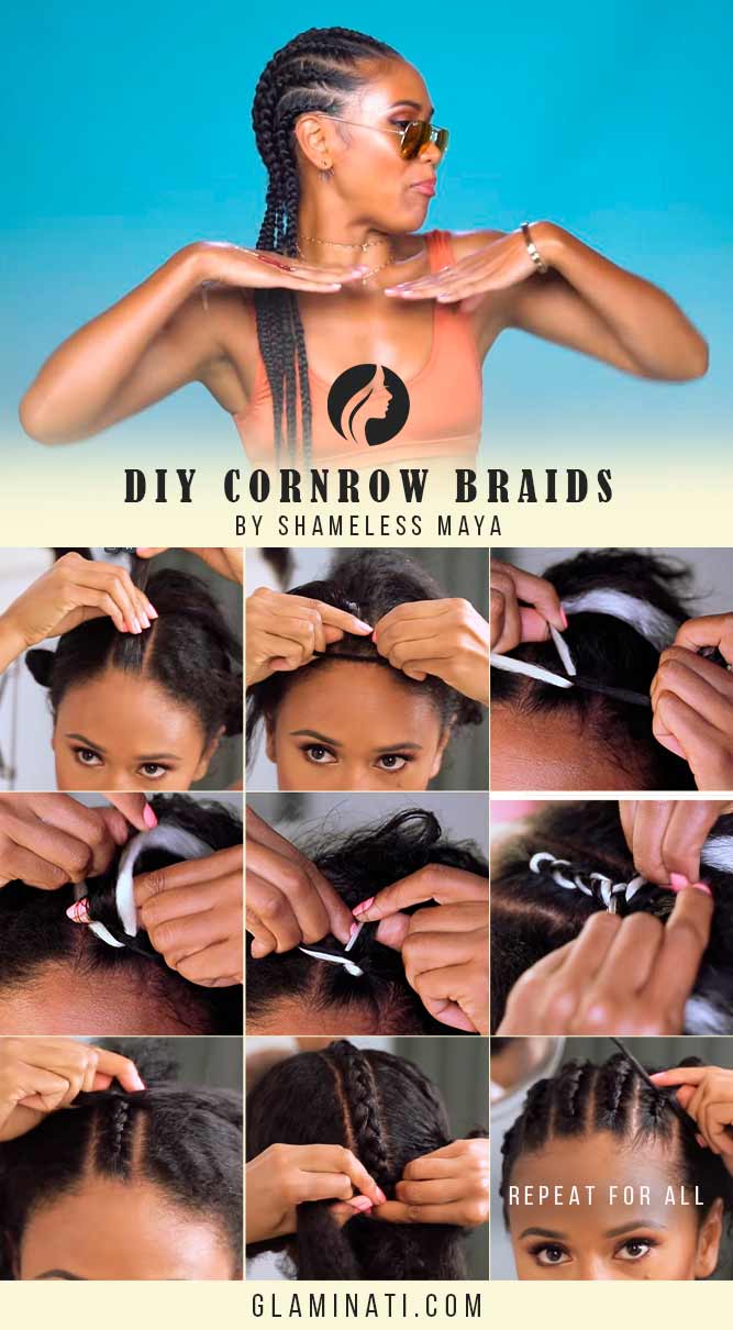 How Do You Do Cornrows? #tutorial #hairtutorial