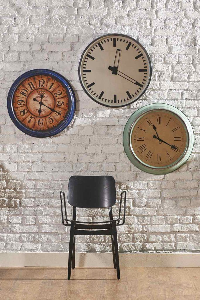 Vintage Clocks Wall Decor Idea