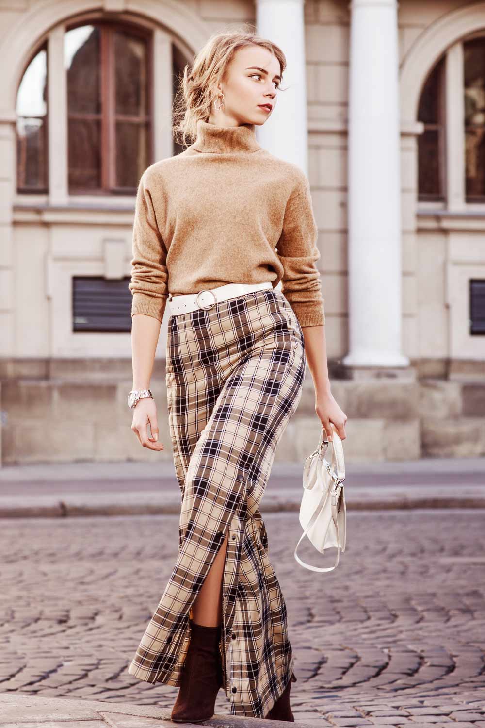 Plaid Pants Work Outfits