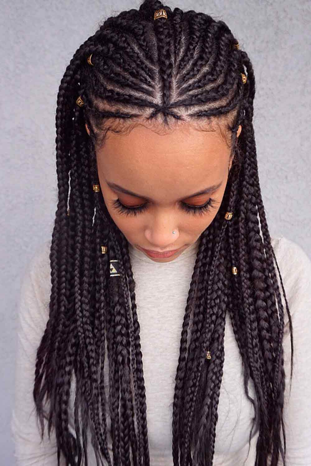 Classic Fulani Braids #easyhairstyles #prettyhairstyles