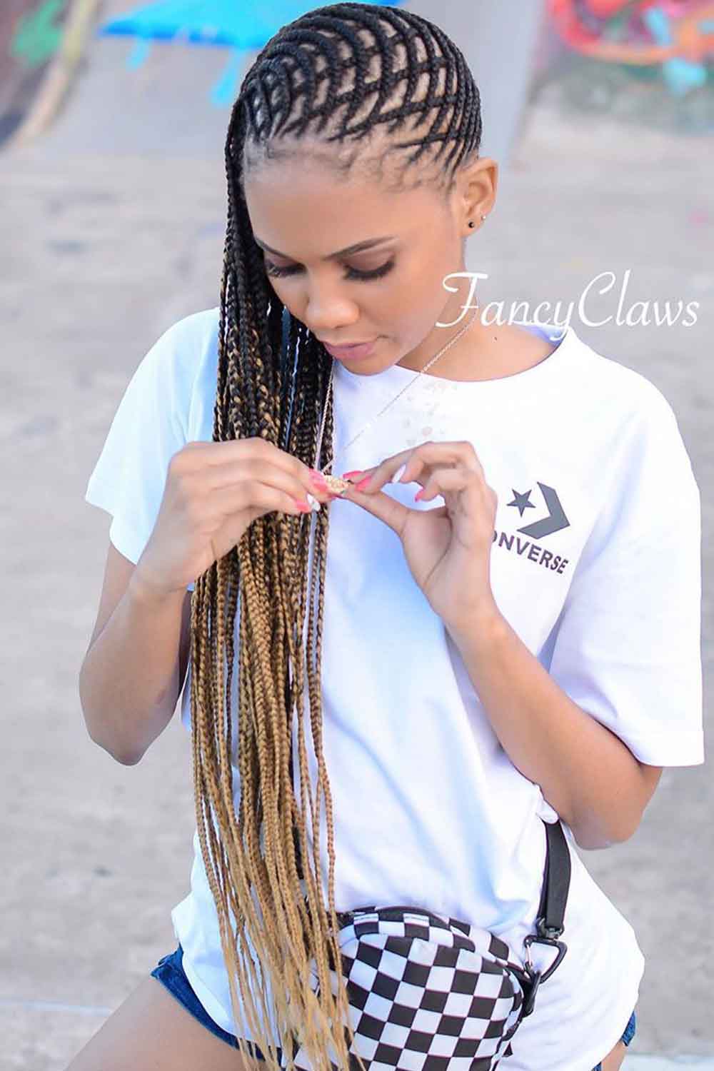 35+ Bohemian Box Braids 19  Goddess braids, Box braids styling, Blonde  braids