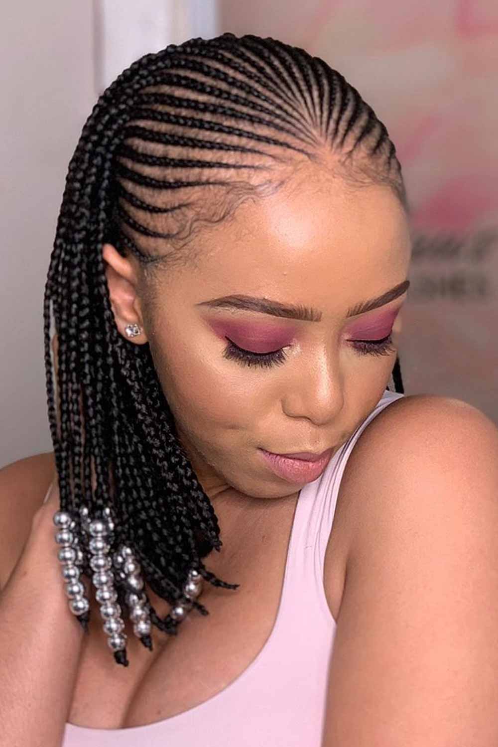 Stylish Fulani Braids #braids #braidedhair