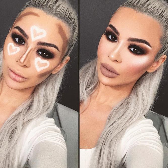 contouring for oval face