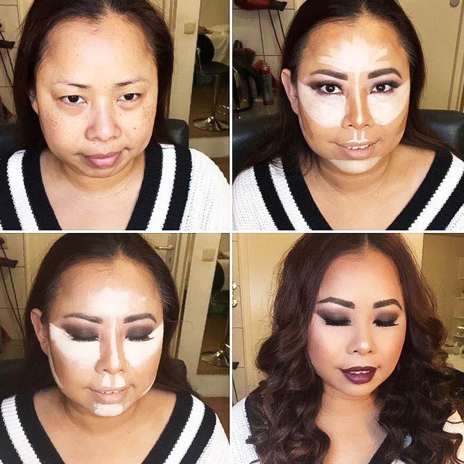 How To Contour Oval Face Shape