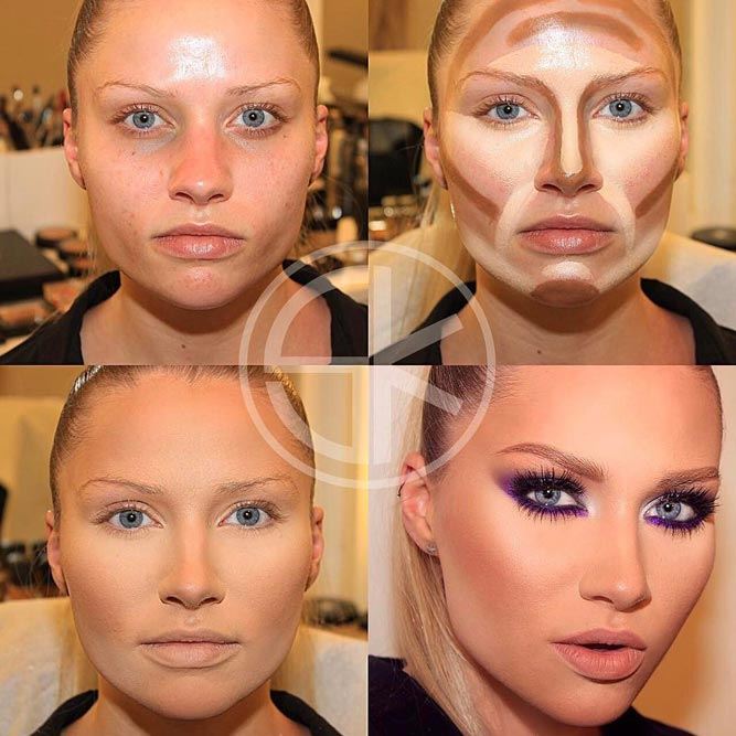 Several Important Tips On How To Contour For Real Life  Contour makeup,  Contouring and highlighting, Eye makeup