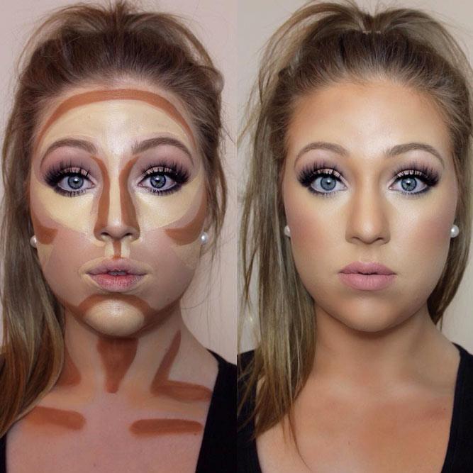 Several Important Tips On How To Contour For Real Life  Contour makeup,  Contouring and highlighting, Eye makeup