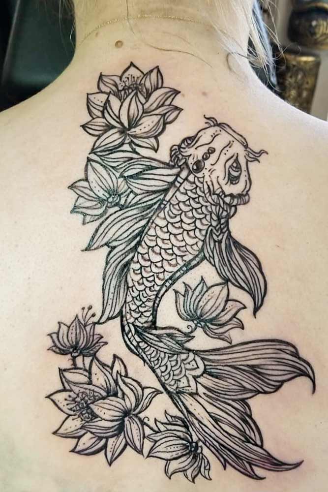 70 Lovely Tattoos for Girls | Art and Design | Koi tattoo design, Pisces  tattoo designs, Tattoos