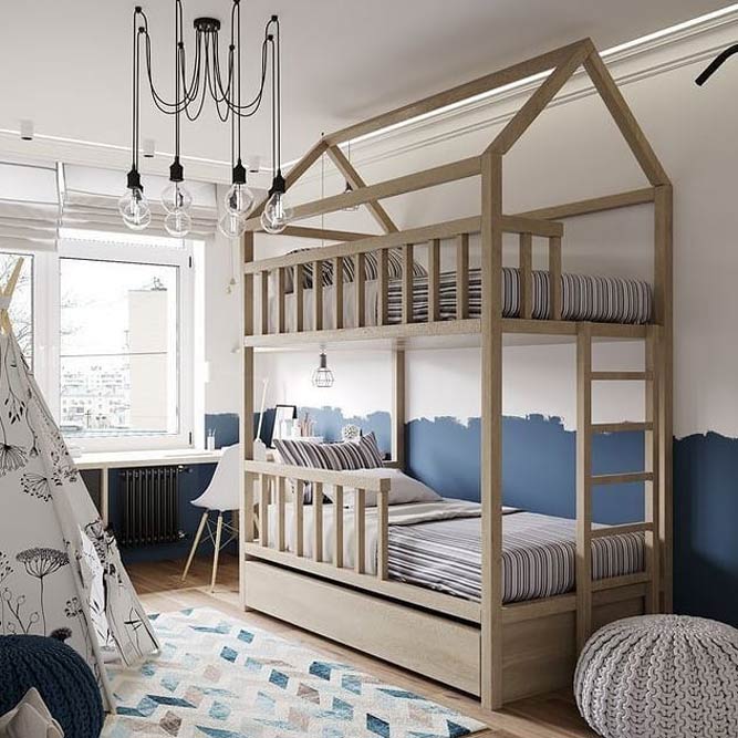 What Is A Good Age For A Loft Bed? #woodenframe #woodenbed