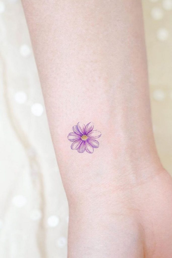 Purple rose by tattooistflower  Tattoogridnet