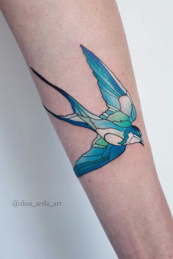 Forearm Bird tattoo by Cr8Insanity on DeviantArt