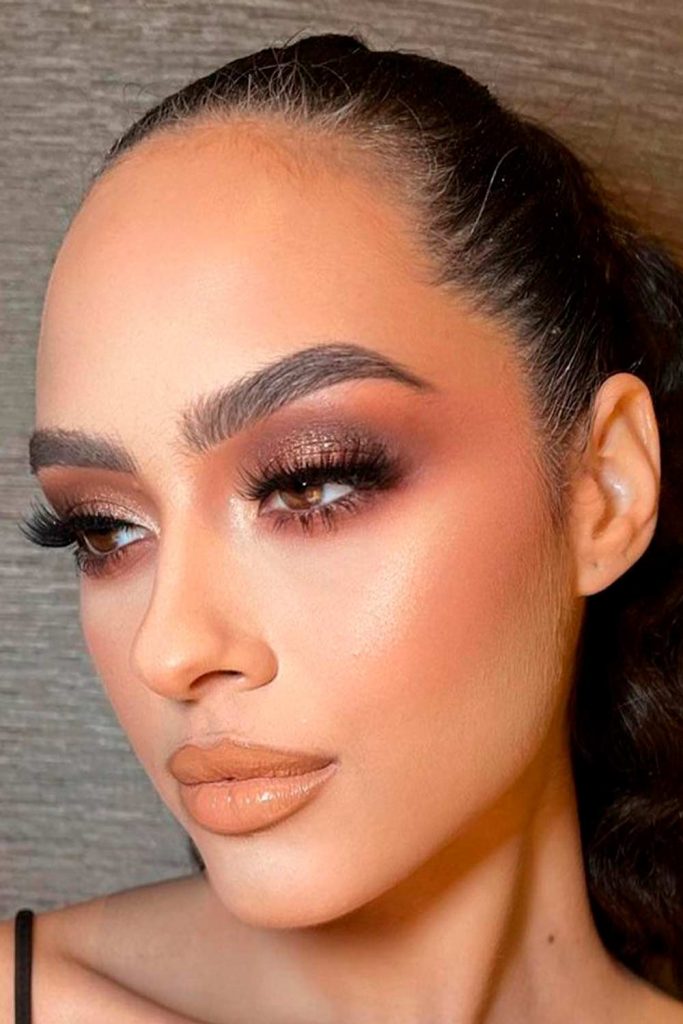 light makeup ideas for brown eyes