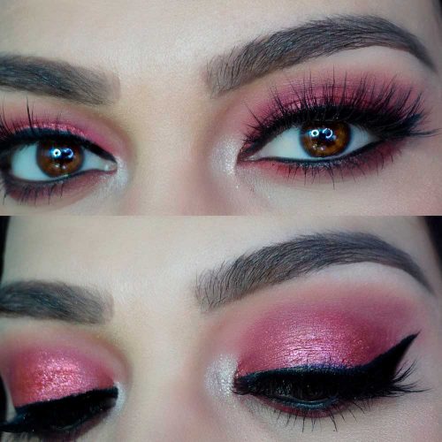 Shimmery Burgundy