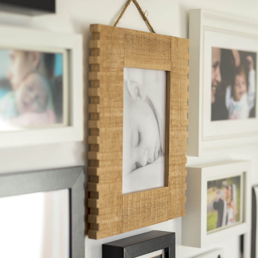 Wood Photo Frame Gift Idea for Grandma
