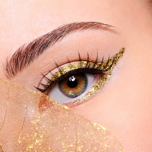 Makeup Ideas For Hazel Eyes With Colorful Eyeliner