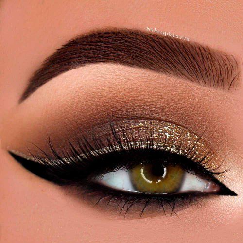 Makeup Ideas For Hazel Eyes With Colorful Eyeliner