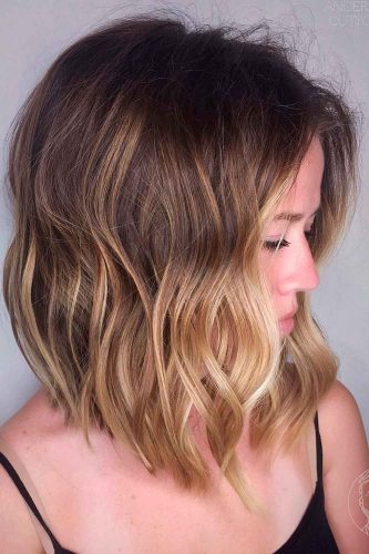 Long Bob Hairstyles With Natural Colors