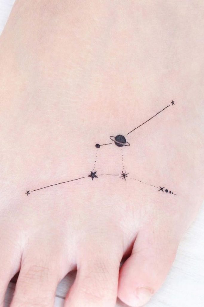 The Invisible and Unique Power of Zodiac Sign Tattoo - Glaminati