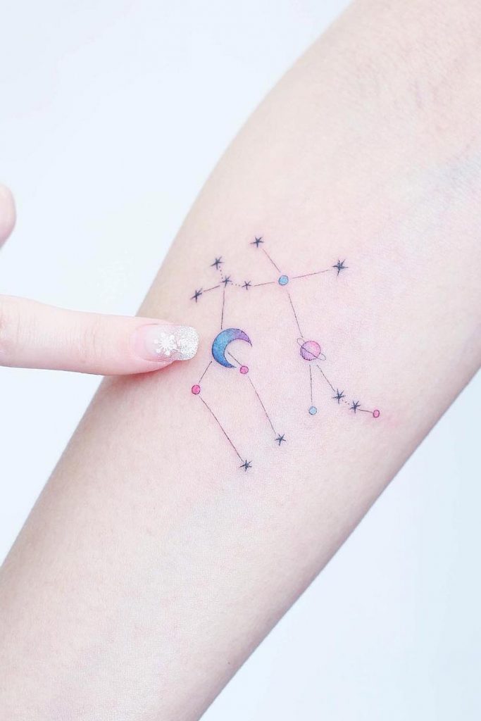 The Invisible and Unique Power of Zodiac Sign Tattoo - Glaminati