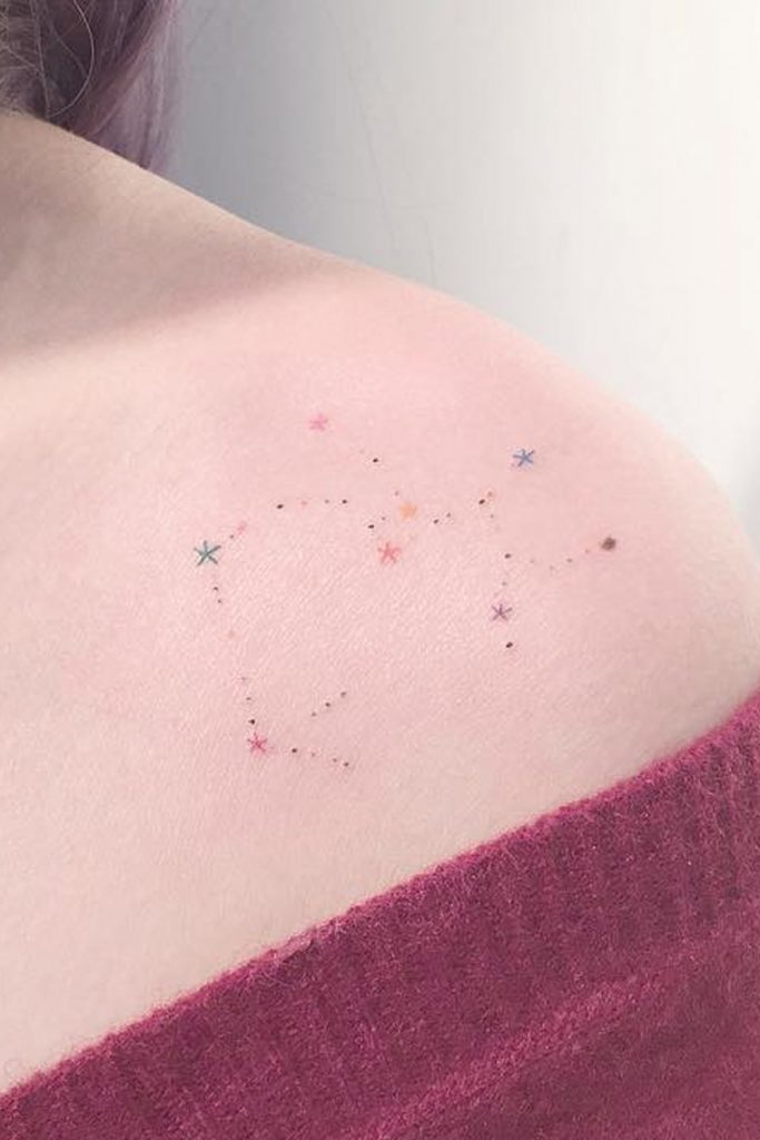 Sagittarius Constellation Tattoo