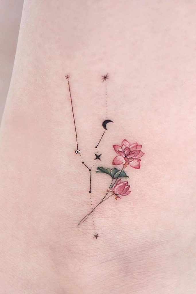 taurus star constellation tattoo