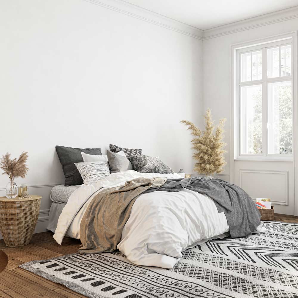 Cozy Bedroom with Boho Elements