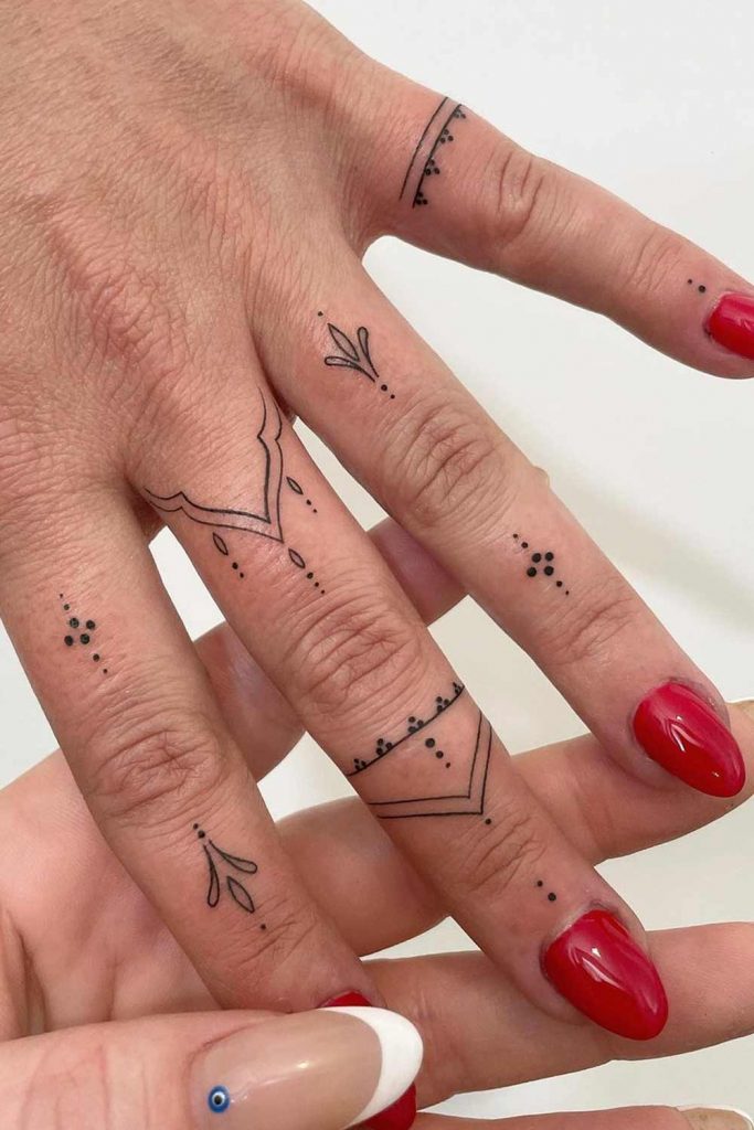 Finger Tattoo For Women