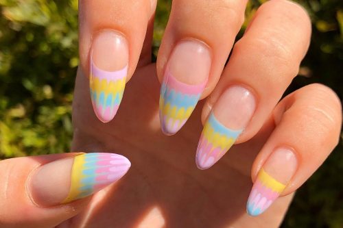 Amazing Rainbow Nails To Make You Smile