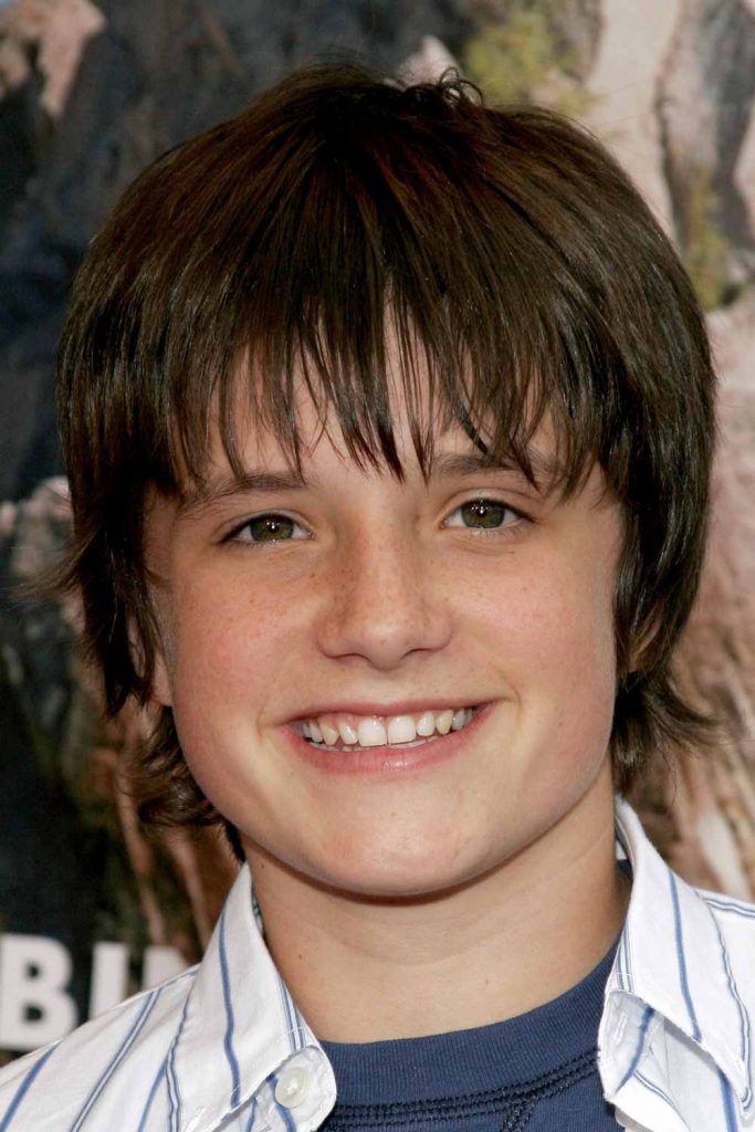 Josh Hutcherson with Long Layers