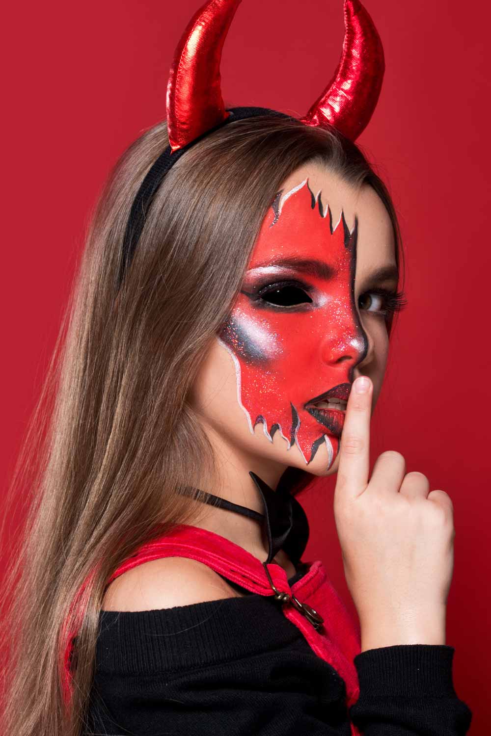 Scary & Pretty Demons Makeup Ideas