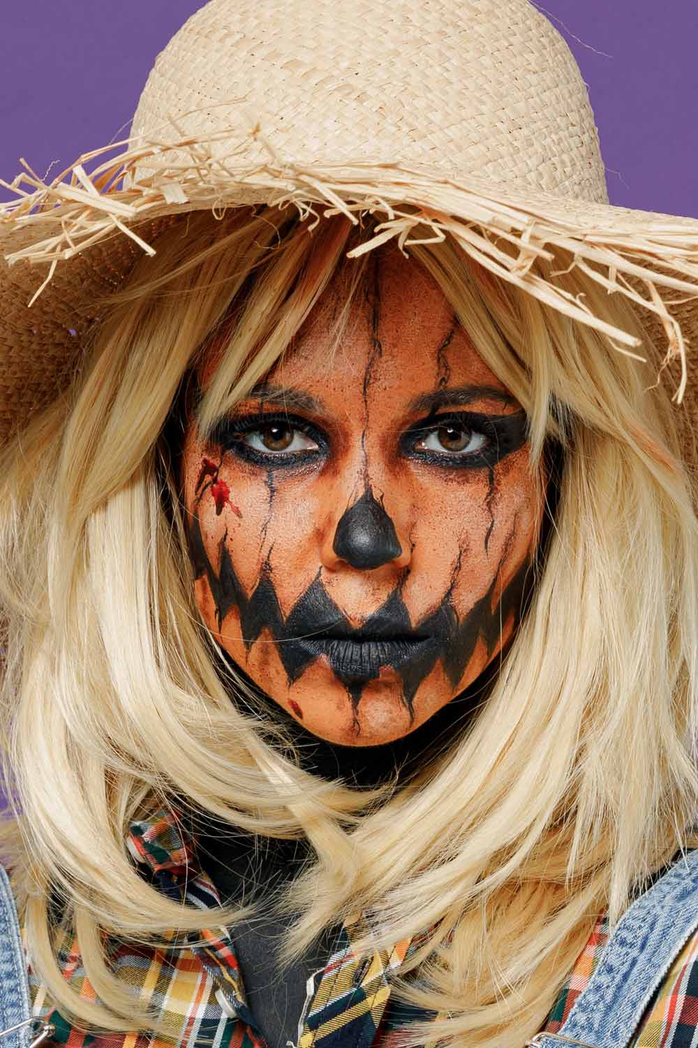 Scarecrow Halloween Makeup Ideas