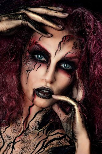 Scary But Glam Makeup Ideas
