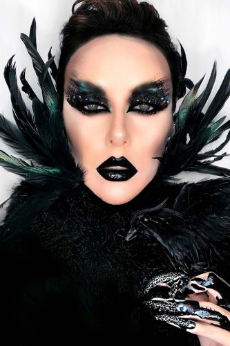 Scary But Glam Makeup Ideas