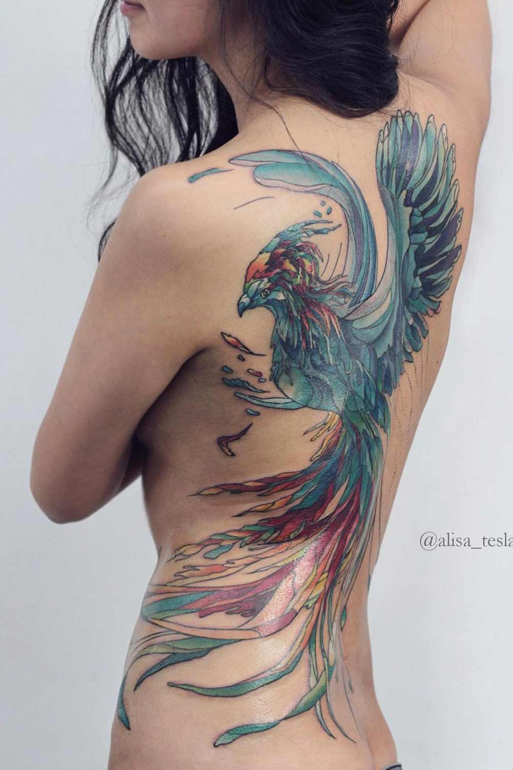 33 Fabulous Full Back Tattoos for Women in 2024