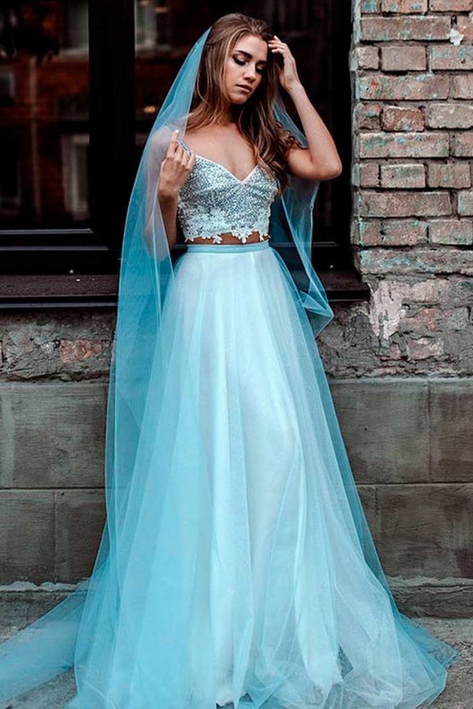 Unique Blue Wedding Dress Ideas For Every Taste