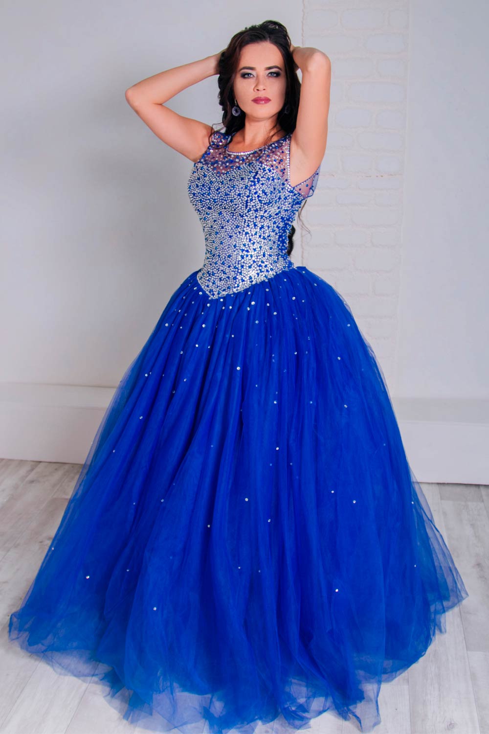 Royal Blue Wedding Dress