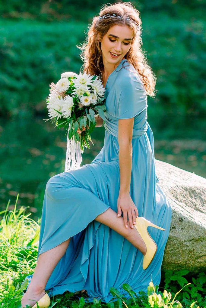 Unique Blue Wedding Dress Ideas For Every Taste - Glaminati.com