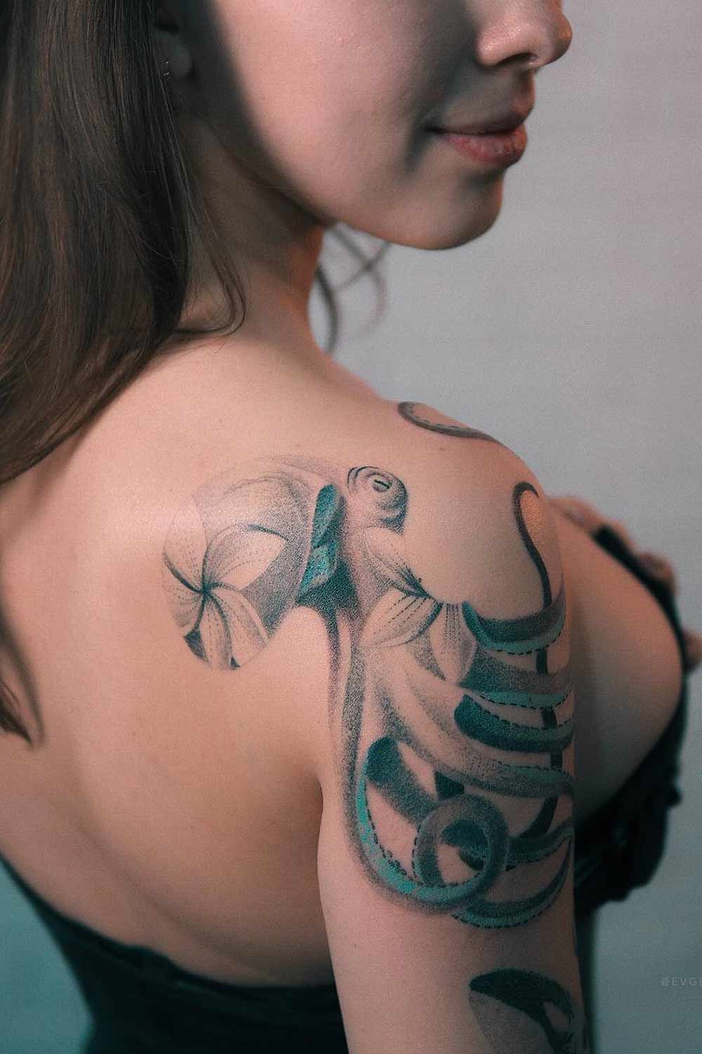 Octopus Tattoo Ideas For Ladies