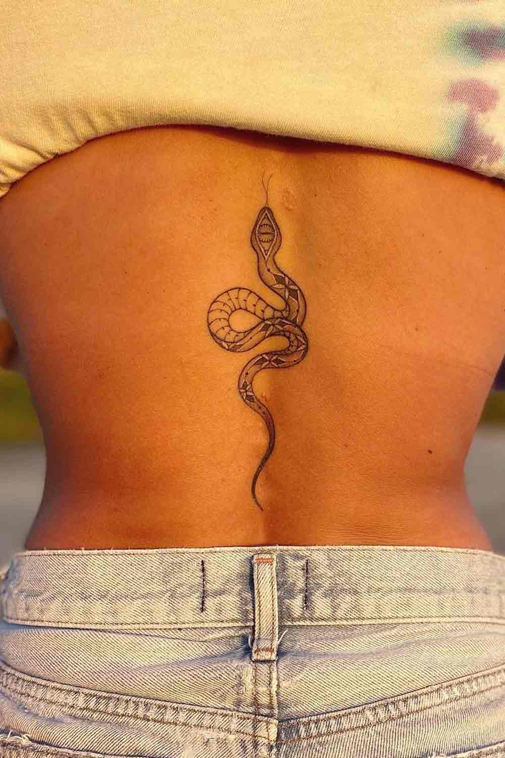 snake spine tattoo menTikTok Search